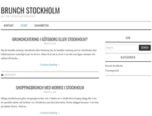 Tablet Screenshot of brunchstockholm.se